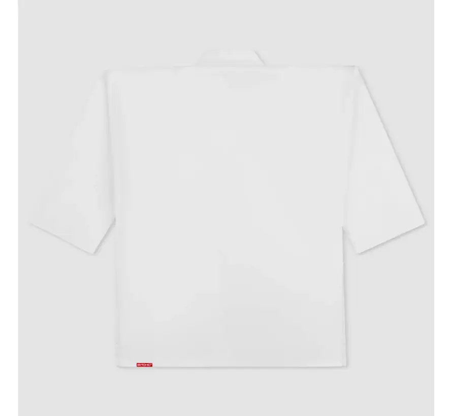 Wit Bytomic Red Label karatepak van katoen voor volwassenen, 7 oz