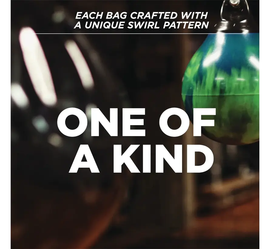 Zwarte Aqua-bokszak van 53 cm, 86 kg