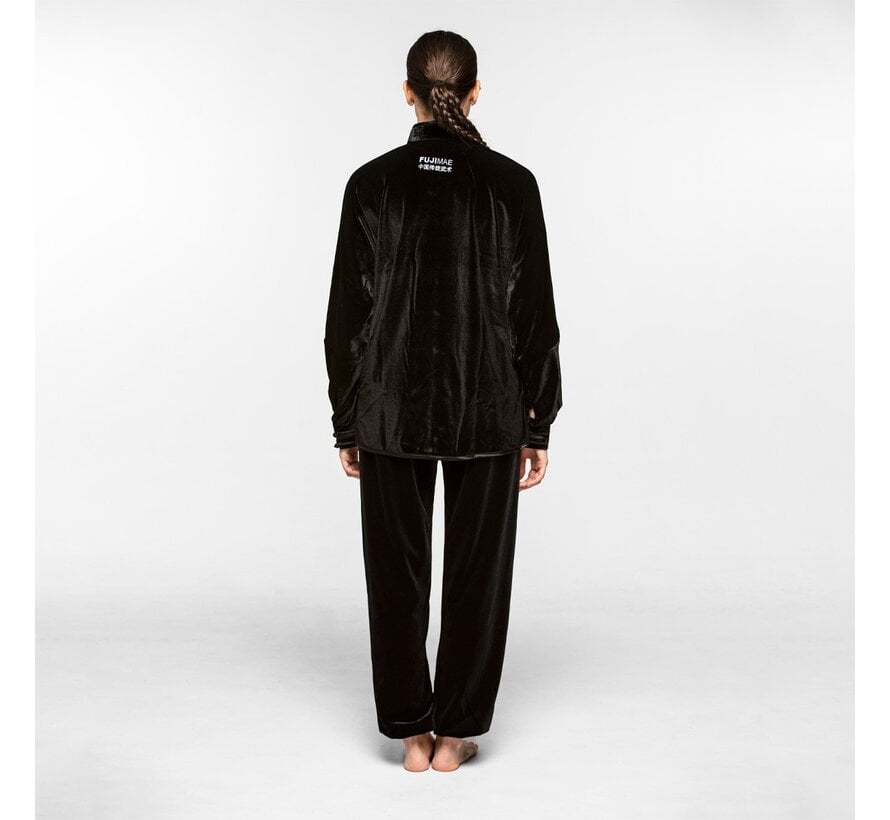 Qïng fluwele Tai Chi Jas