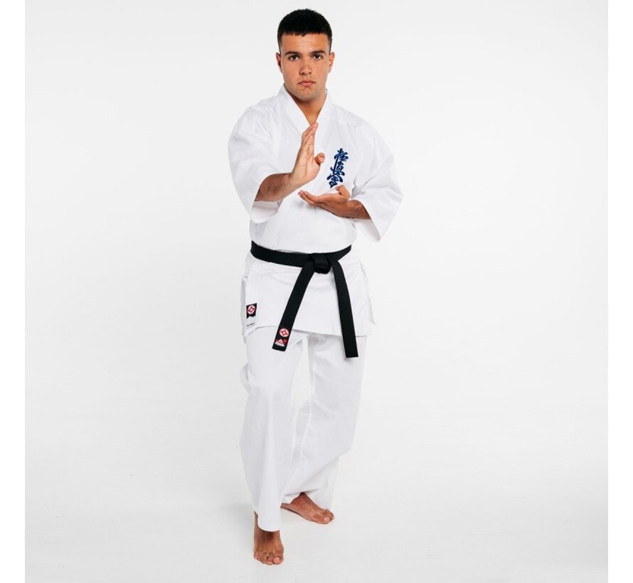 Basic lichtgewicht Kyokushin Karate pak 6,5 oz -100 Cm - OP=OP