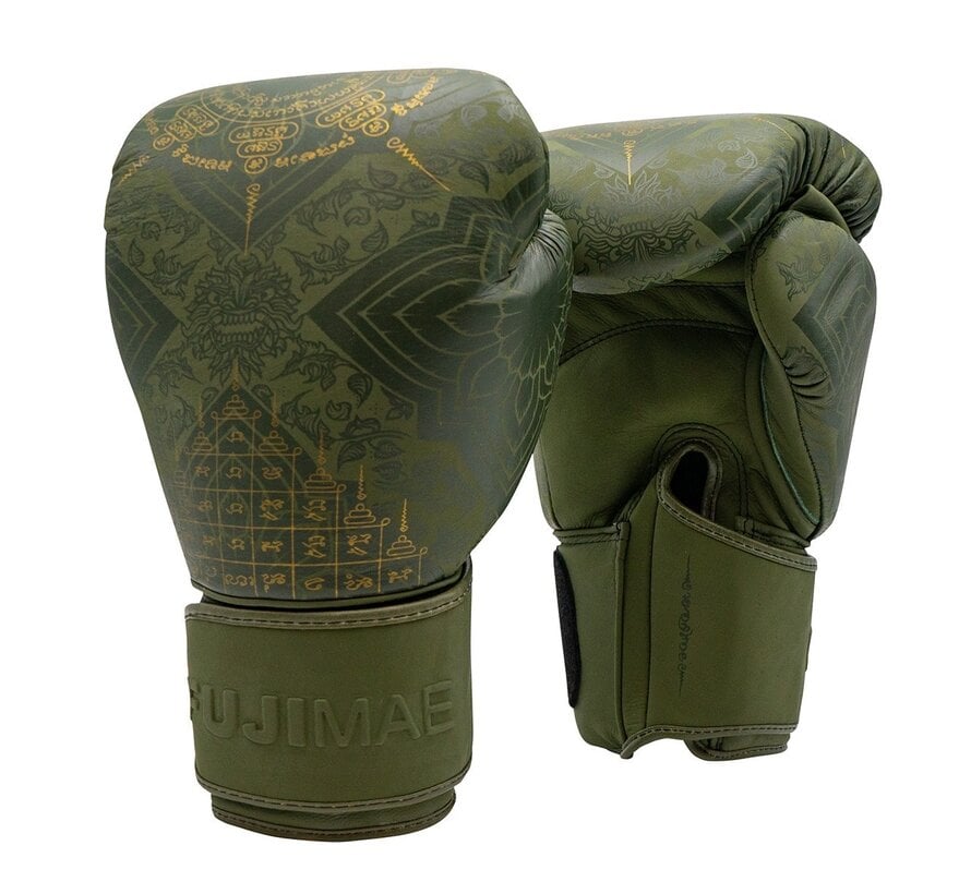 SakYant II leren bokshandschoenen