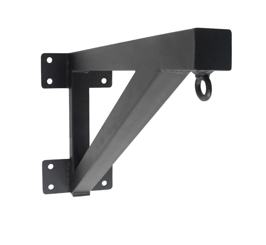 PX bokszakbeugel voor wandmontage, 81 x 41 cm, zwart