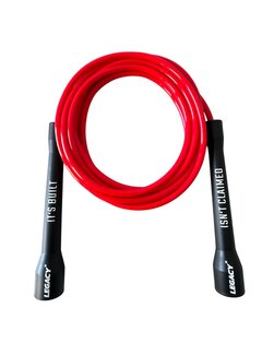 Phoenix LEGACY PVC-springtouw, plastic handvat, rood