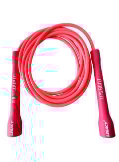 Phoenix LEGACY PVC-springtouw, plastic handvat, rood