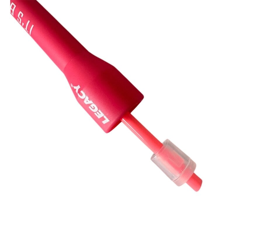 LEGACY PVC-springtouw, plastic handvat, rood