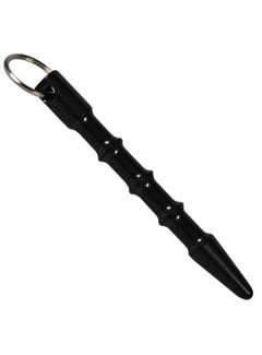 Phoenix Kubotan-sleutelhanger, zwart, met vingergroeven