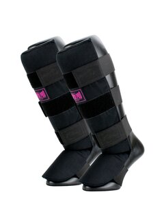 Super Pro Combat Gear Super Pro Combat Gear Scheenbeschermer, Roze,Zwart -Maat M - OP=OP