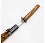 Decoratieve katana zwart bruin