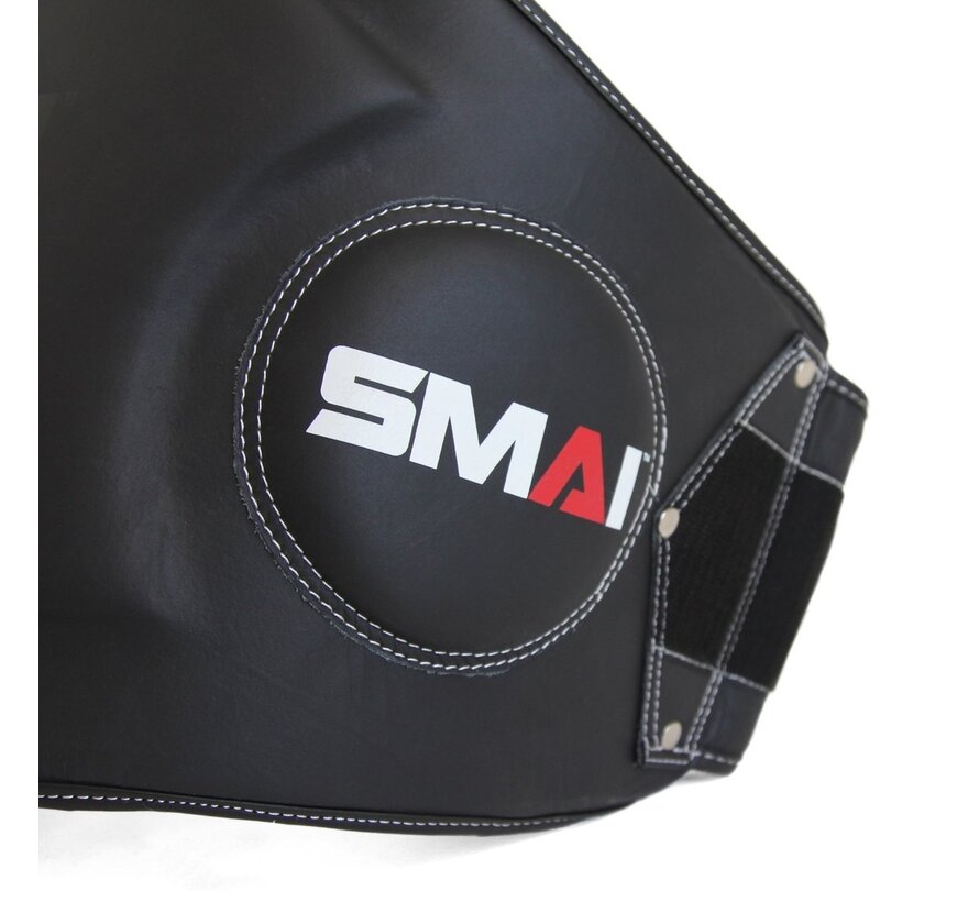 SMAI Thai belly pad, leather, black
