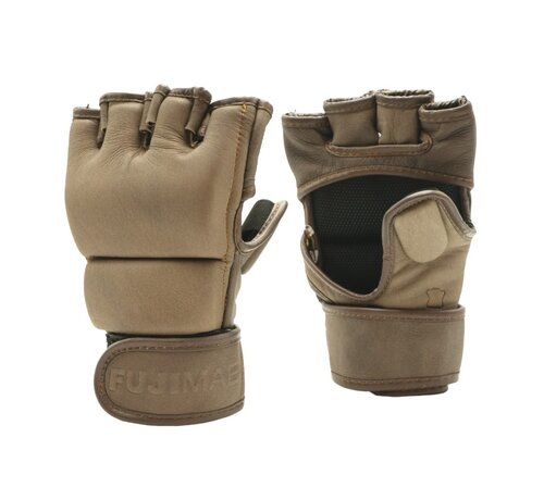 FUJIMAE FUJIMAE Vintage Lederen MMA Handschoenen QS - Maat M - OP=OP