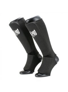 Super Pro Combat Gear Super Pro Combat Gear Scheenbeschermer, Zwart,Wit - Maat S - OP=OP