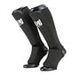 Super Pro Combat Gear Scheenbeschermer, Zwart,Wit - Maat S - OP=OP
