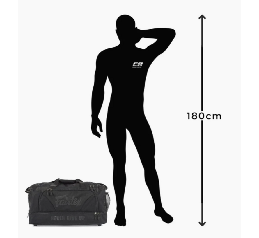 Fairtex Fighter Gym Bag in Zwart