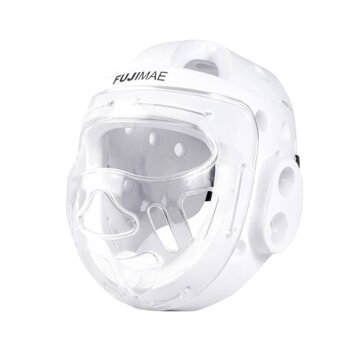FUJIMAE Foam hoofdbeschermer met vizier - Maat XL - OP=OP