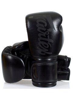 Fairtex BGV14SB bokshandschoenen zwart - 12 OZ -OP=OP