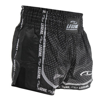 Legend Kickboks Broekje Carbon ZWART Maat M - OP=OP