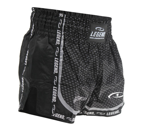 Legend Kickboks Broekje Carbon ZWART Maat M - OP=OP