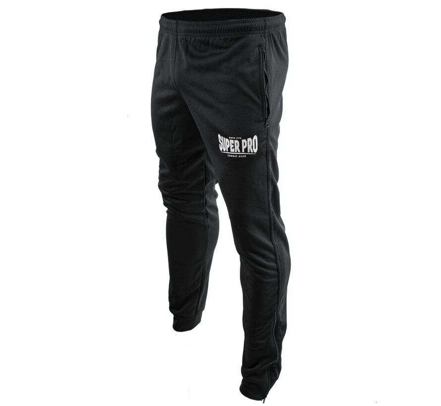 Super Pro Combat Gear Trainingsbroek, Zwart,Wit - Maat XXL - OP=OP