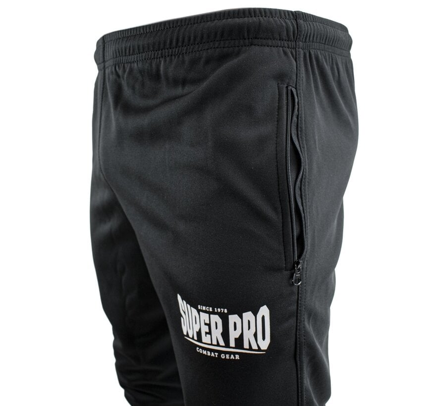 Super Pro Combat Gear Trainingsbroek, Zwart,Wit - Maat XXL - OP=OP