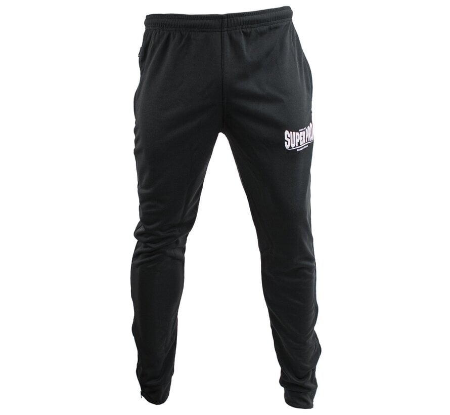 Super Pro Combat Gear Trainingsbroek, Zwart,Wit - Maat XXL - OP=OP