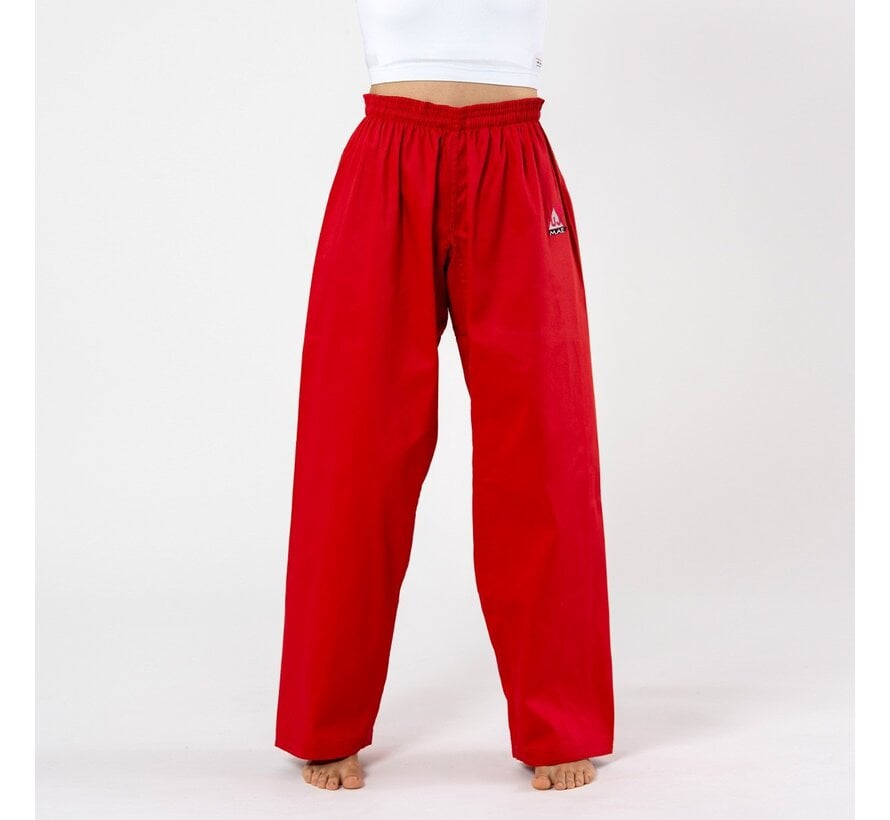 Training Karate broek - Rood - 170 Cm - OP=OP