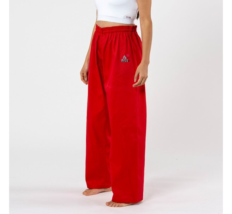 Training Karate broek - Rood - 170 Cm - OP=OP