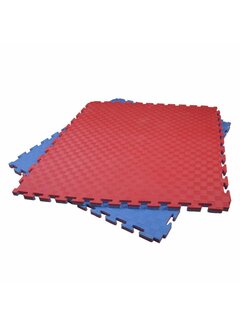 FUJIMAE Verhuur 2,5 Cm Puzzelmatten rood/blauw