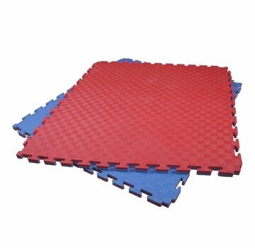 FUJIMAE Verhuur 2,5 Cm Puzzelmatten rood/blauw