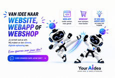 Van idee naar website, webapp of webshop | YourAIdea
