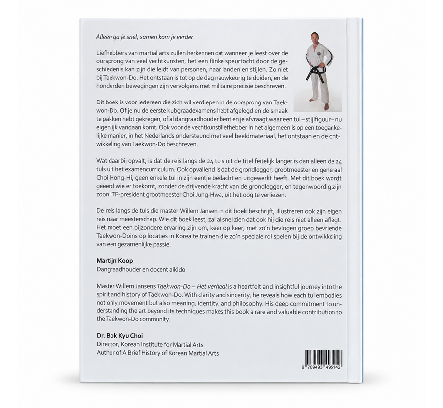 Boek Taekwon-Do – Het verhaal -  een unieke reis langs 24 Tuls