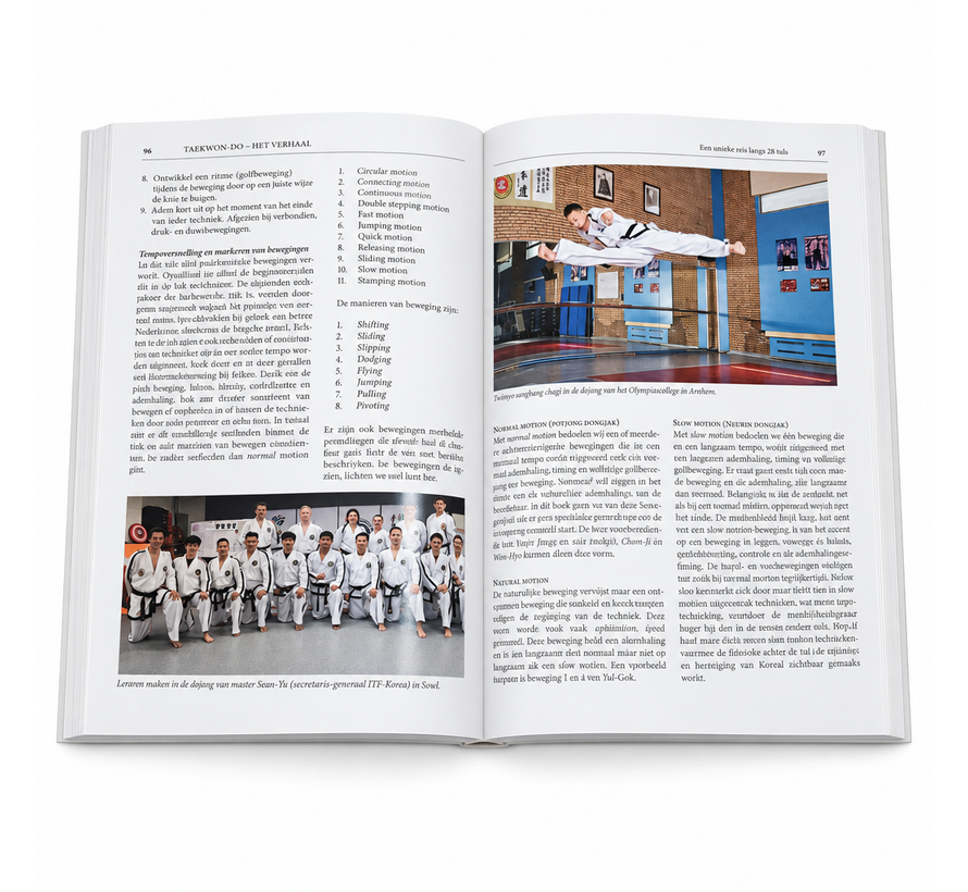Boek Taekwon-Do – Het verhaal -  een unieke reis langs 24 Tuls