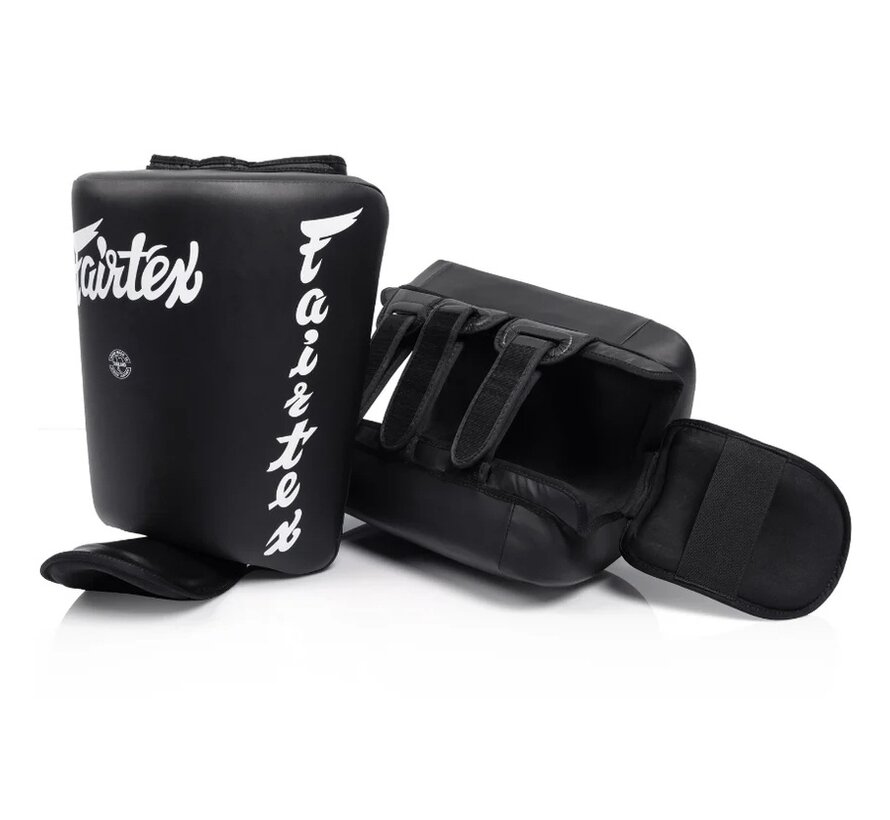 FAIRTEX SP10 Calf Kick Pads - Zwart (Set van 2)