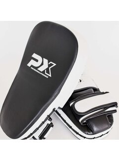 Phoenix PX Kicking en Punching Pads, Leer, Set van 2, Zwart-Wit