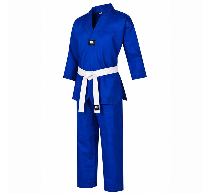 PX CHALLENGE Kleureditie Blauw - Professioneel Martial Arts Uniform