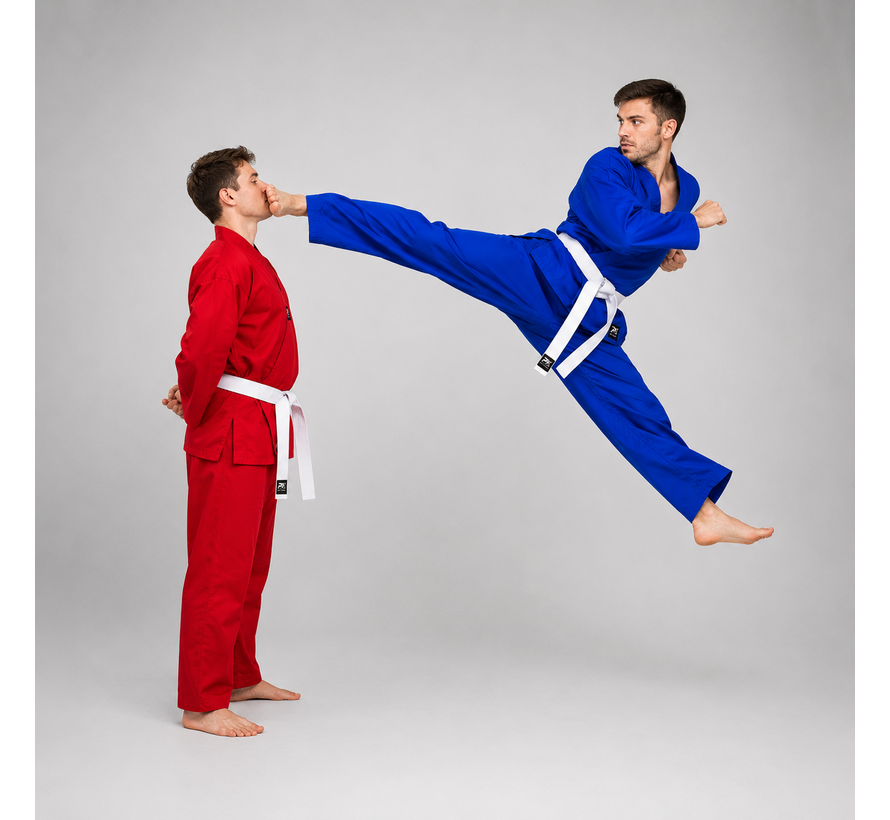 PX CHALLENGE Kleureditie Blauw - Professioneel Martial Arts Uniform