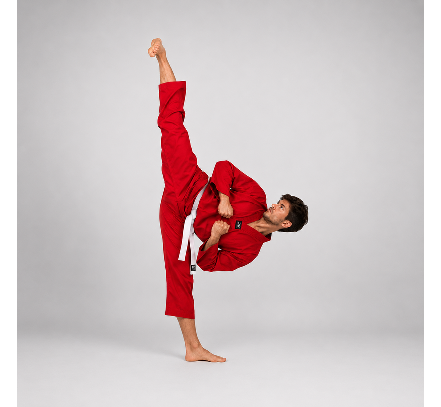 PX CHALLENGE Kleureditie Rood - Professionele Martial Arts Uniform