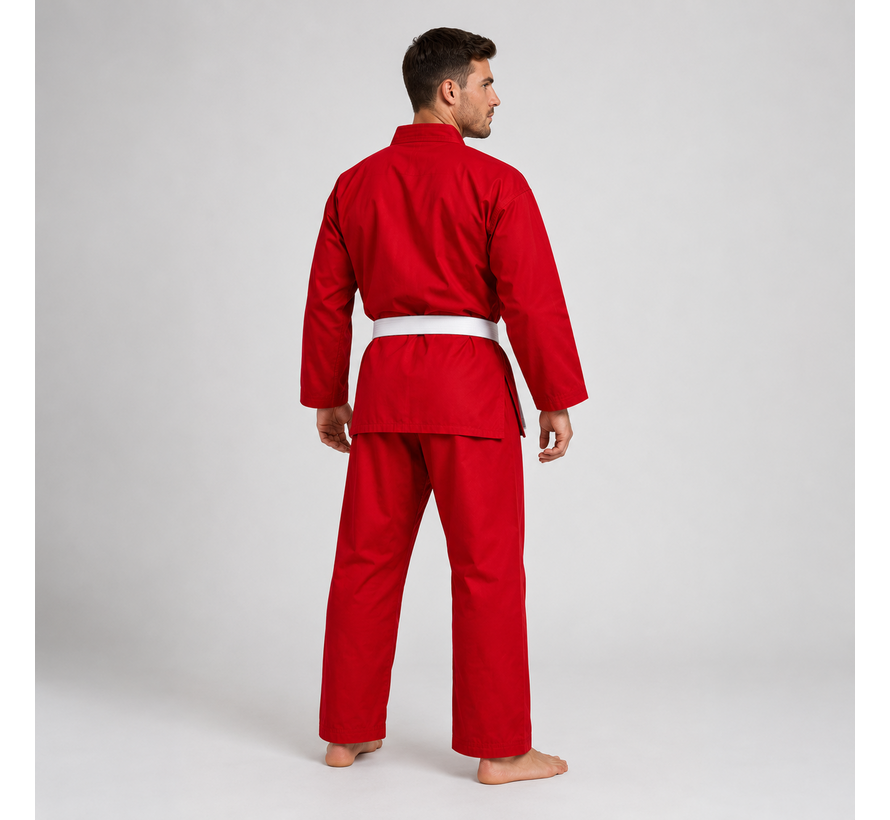 PX CHALLENGE Kleureditie Rood - Professionele Martial Arts Uniform