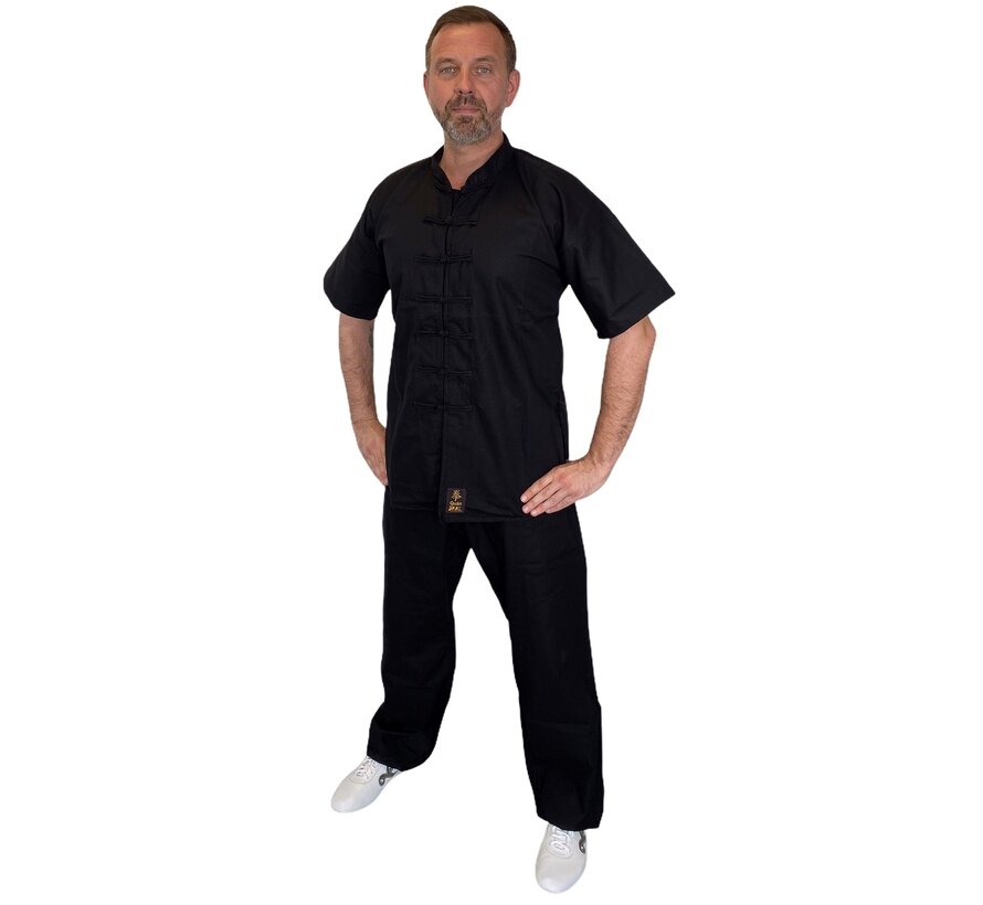 PX Kung Fu Jacket - QUAN, Zwart - Lichtgewicht en Comfortabel