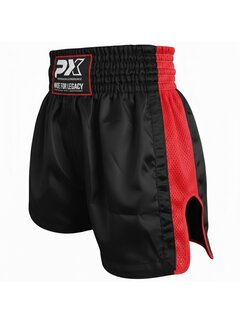 Phoenix PX Legacy Thai Shorts - Mesh, Zwart-Rood
