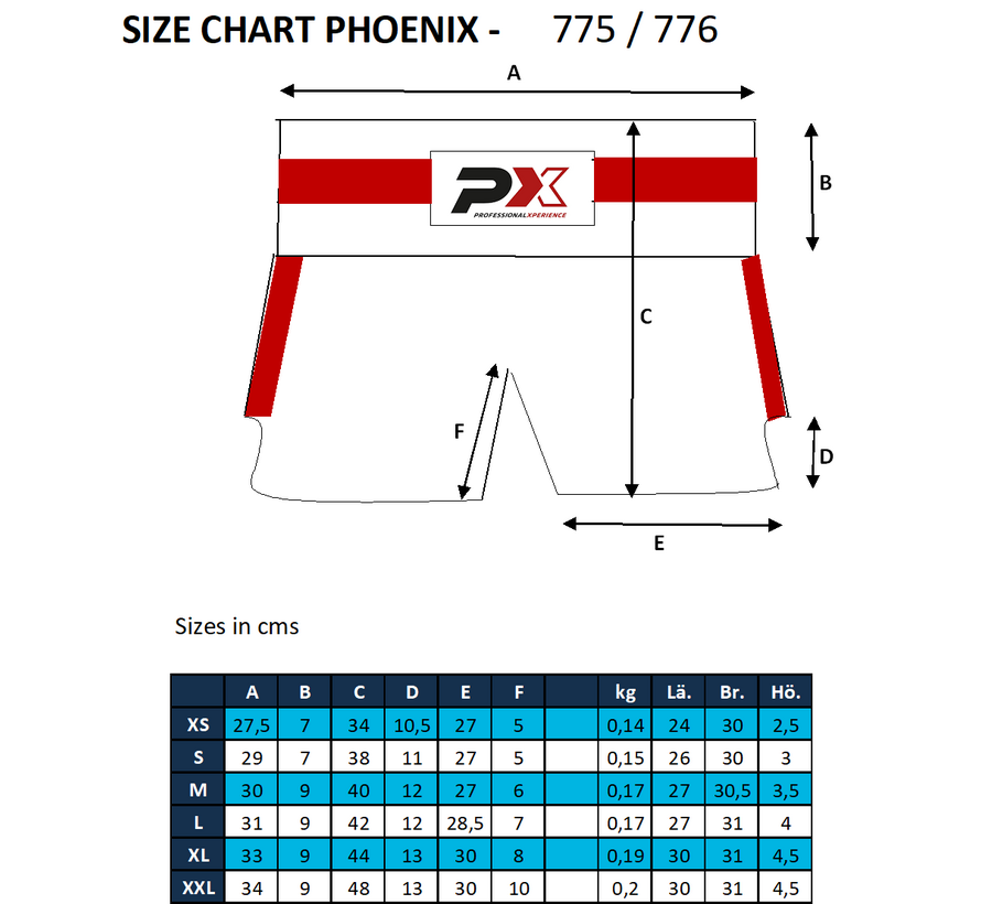 PX Legacy Thaibroekjes - Mesh, Marineblauw-Goud