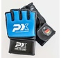 PX MMA Handschoenen van Leer, Zwart-Blauw