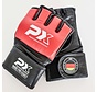 PX MMA Handschoenen van Leer - Zwart-Rood