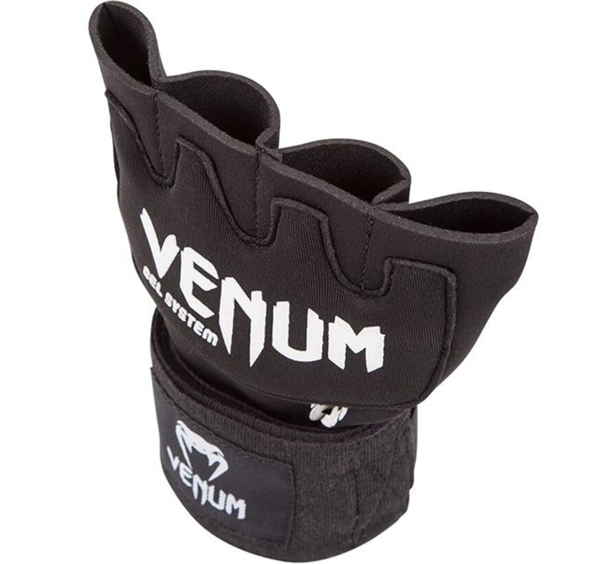Venum Kontact Gel Handschoen Wikkels - Zwart-Wit