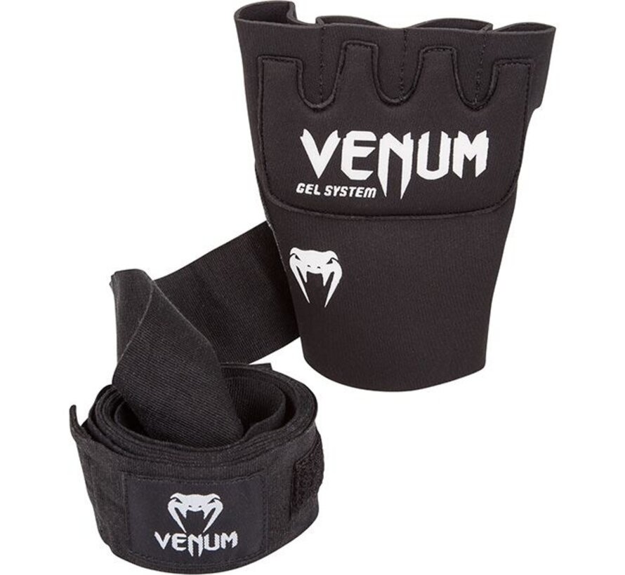 Venum Kontact Gel Handschoen Wikkels - Zwart-Wit