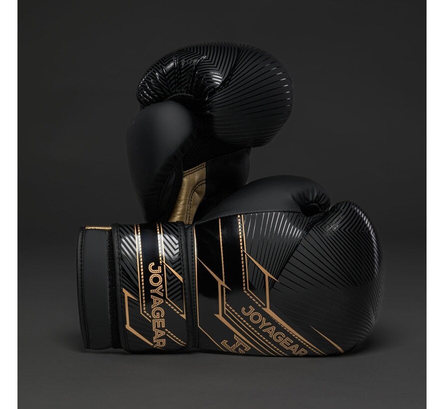 The Joyagear Evolution Kickbokshandschoenen - Goud/Zwart
