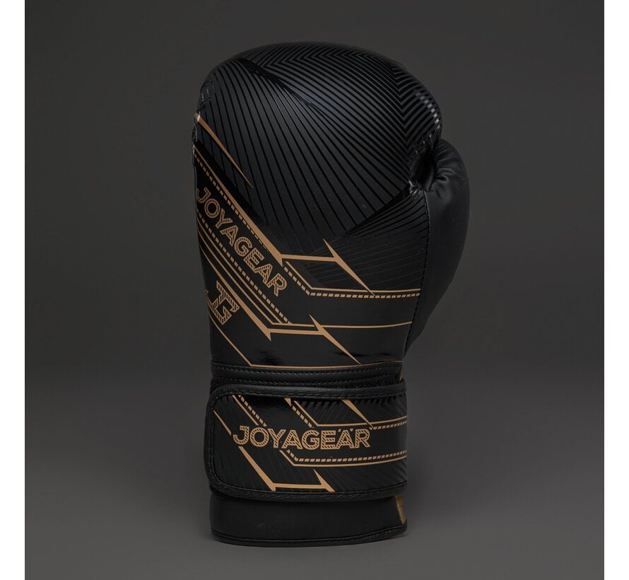 The Joyagear Evolution Kickbokshandschoenen - Goud/Zwart