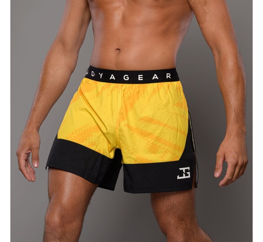 Joyagear Elite High Split MMA Short Geel
