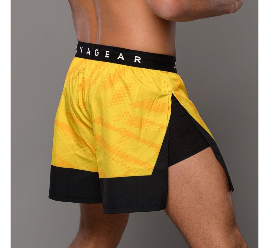 Joyagear Elite High Split MMA Short Geel