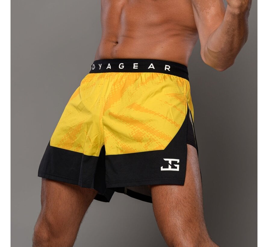 Joyagear Elite High Split MMA Short Geel