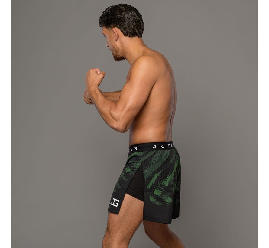 Joyagear Elite High Split MMA Short Groen